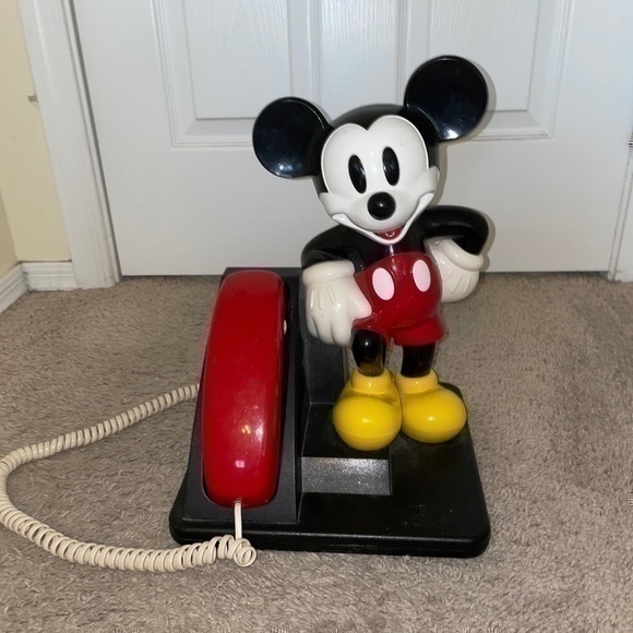 Disney Other - MICKEY MOUSE AT&T Phone Collectable WALT DISNEY